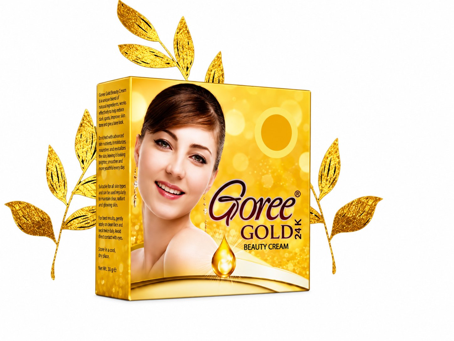 Goree Gold 24K Beauty Cream - Small Size