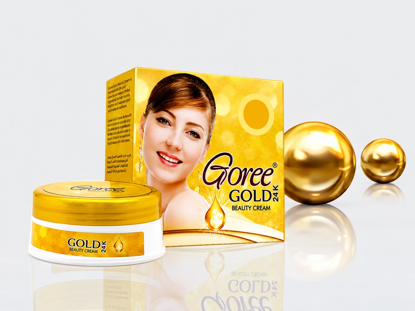 Goree Gold 24K Beauty Cream - Small Size - Image 2